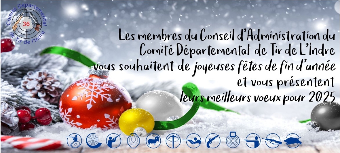 Joyeuses fêtes de fin d'année