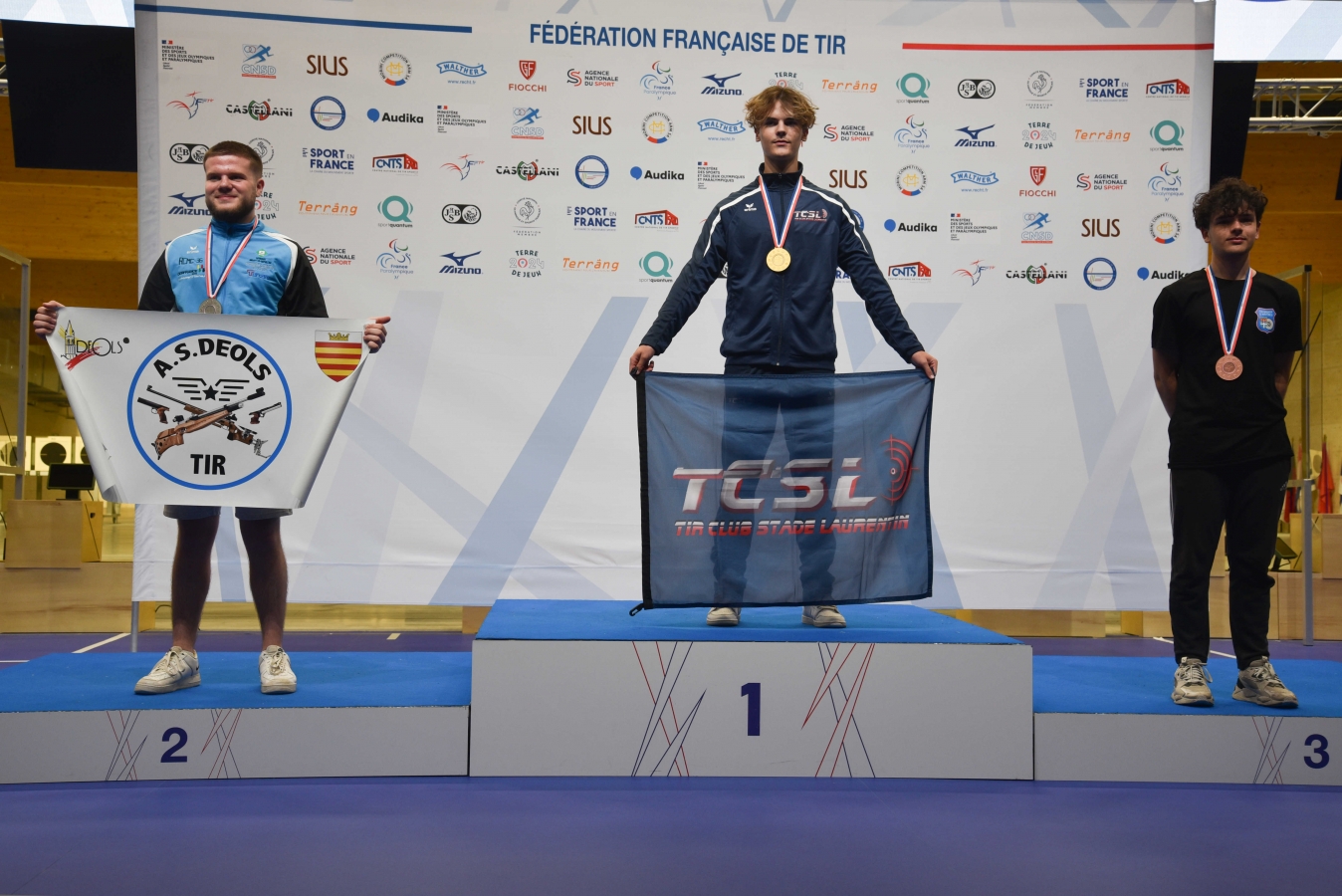 44 ème  Championnat de France 25/50/300m - Hugo HEMERY, Médaille d'Argent