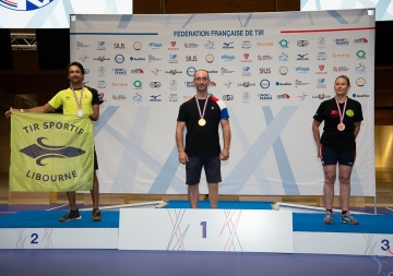 44 ème  Championnat de France 25/50/300m - Jérôme PERROCHON, Médaille d'Or