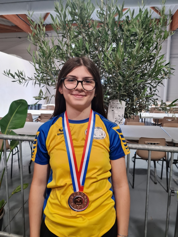 40e Championnat de France École de Tir : Pauline Come décroche une magnifique médaille de bronze
